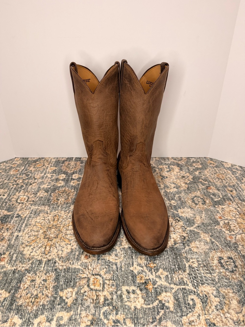 Luchesse X Eric Church Limited Edition “These Boots” Mad Goat Leather Boots 10 D